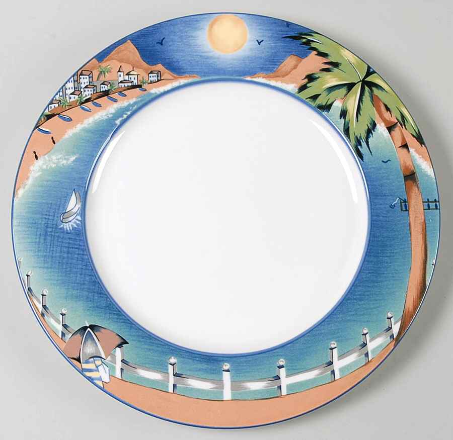 Riviera 11" Chop Plate (Round Platter) by Victoria & Beale-1