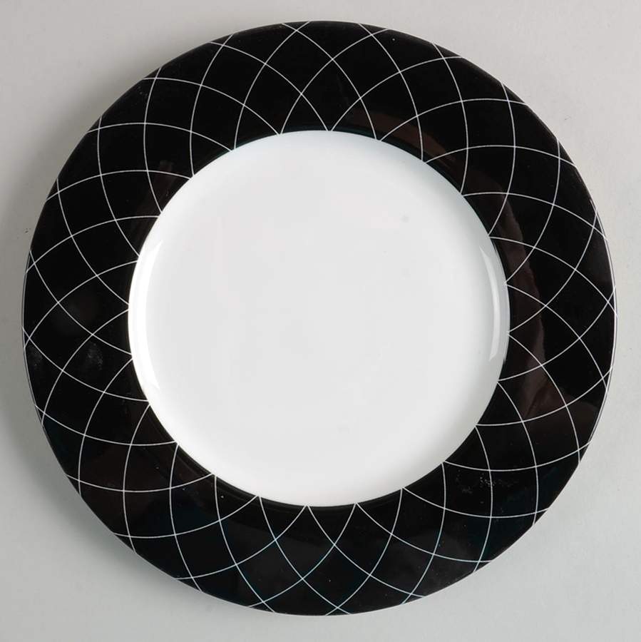 Symphony Black Salad Plate by Victoria & Beale-1