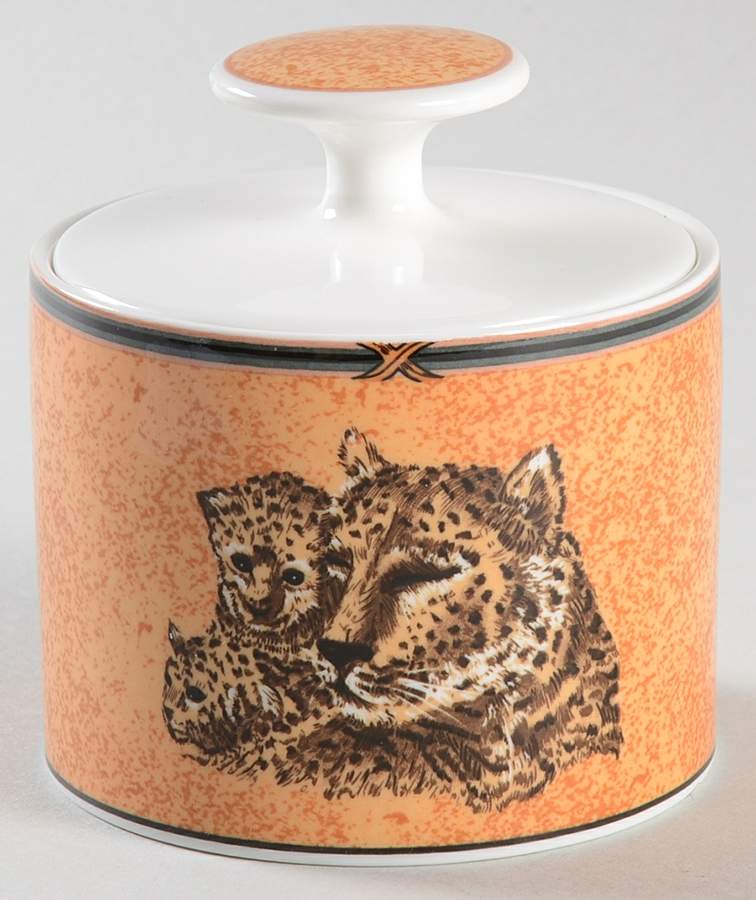 Wild Kingdom Sugar Bowl & Lid by Victoria & Beale-1