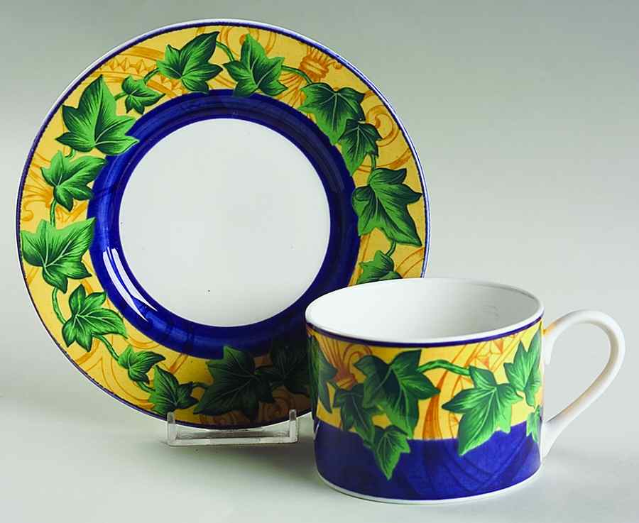 Yves Flat Cup & Saucer Set by Victoria & Beale-1
