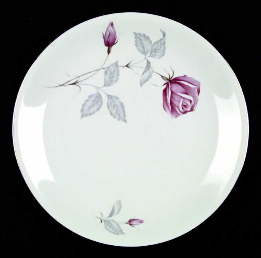 Court Ship (German, Platinum) Dinner Plate by Victoria (Germany)-1