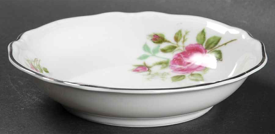 Provincial Rose (Germany) Fruit/Dessert (Sauce) Bowl by Victoria (Germany)-1