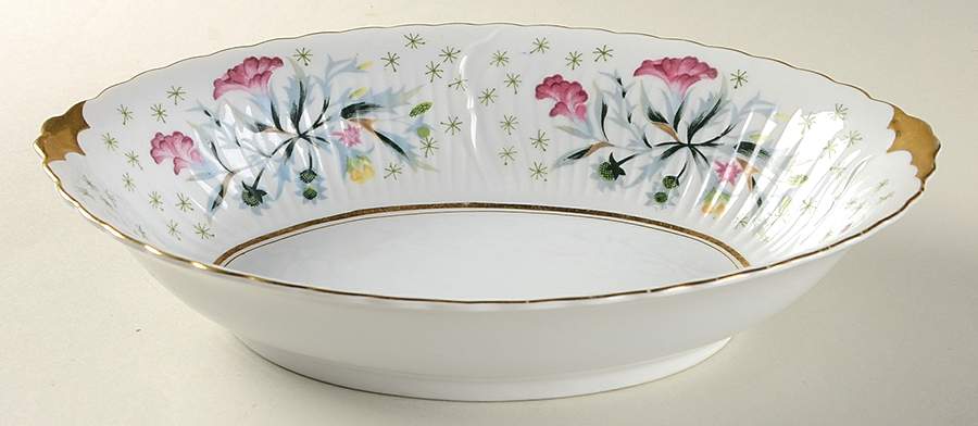 New Dawn 10" Oval Vegetable Bowl by Victorian (Japan)-1