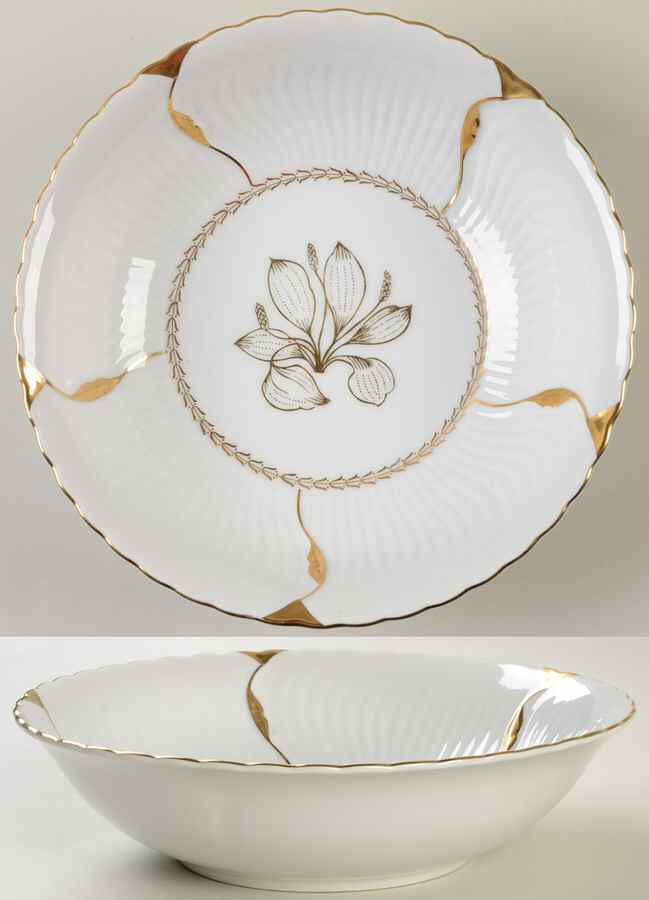 Sunburst 9" Round Vegetable Bowl by Victorian (Japan)-1