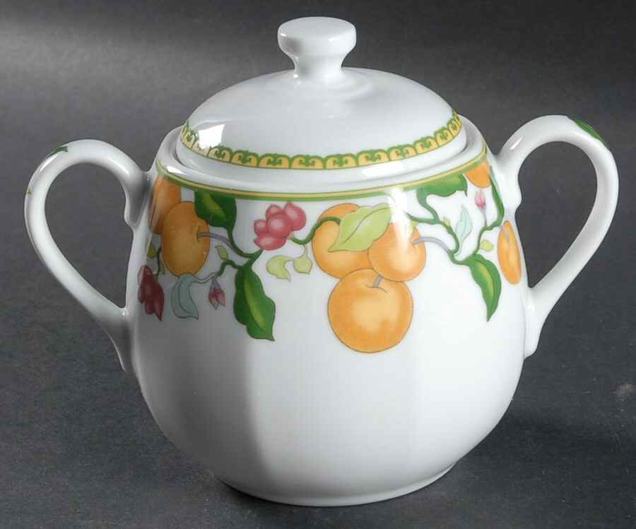Algarve Sugar Bowl & Lid by Vista Alegre-1