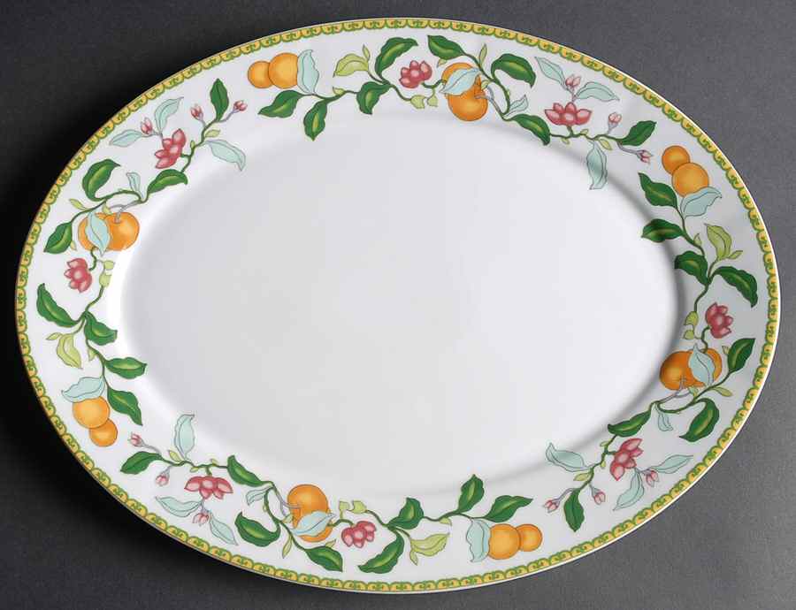 Algarve 14" Oval Serving Platter by Vista Alegre-1