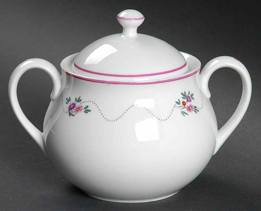 Angelina Sugar Bowl & Lid by Vista Alegre-1
