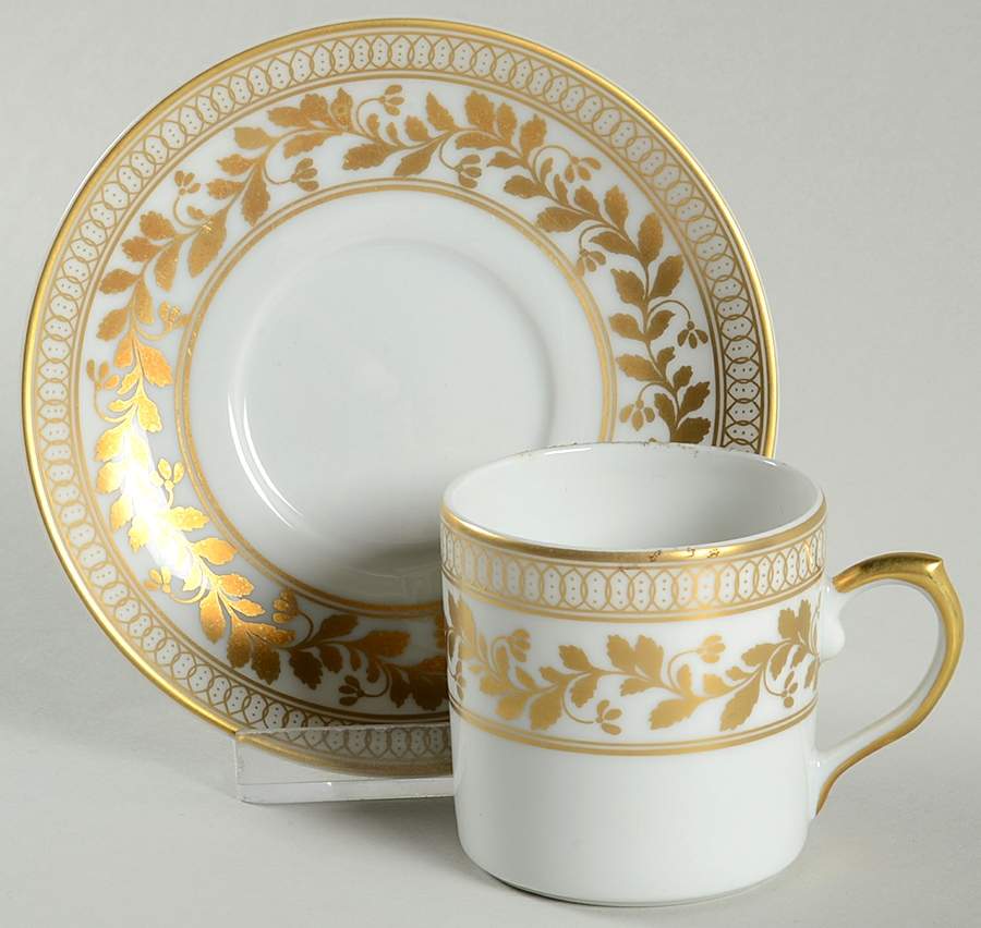 Anna Flat Demitasse Cup & Saucer Set by Vista Alegre-1