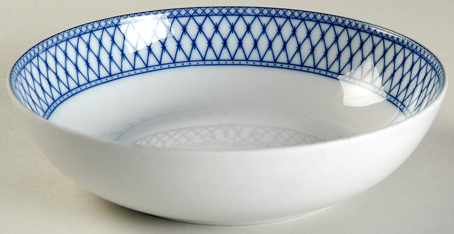 Balustrade Blue Soup/Cereal Bowl by Vista Alegre-1