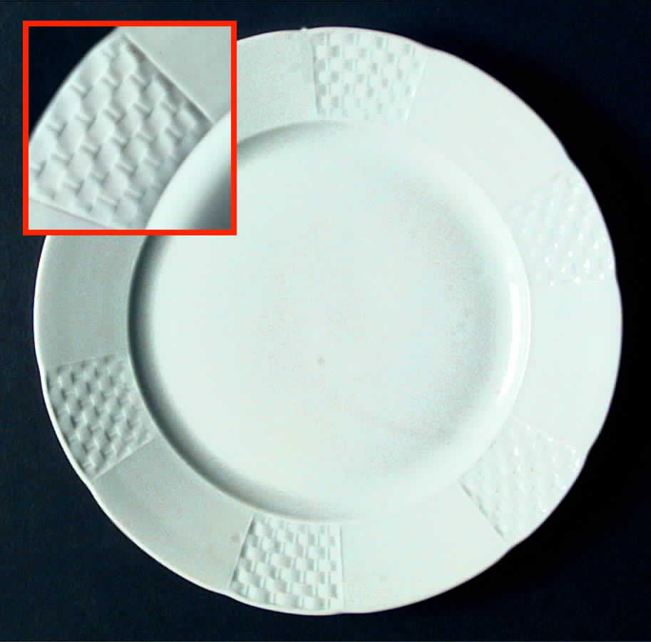 Basket Weave Salad/Dessert Plate by Vista Alegre-1
