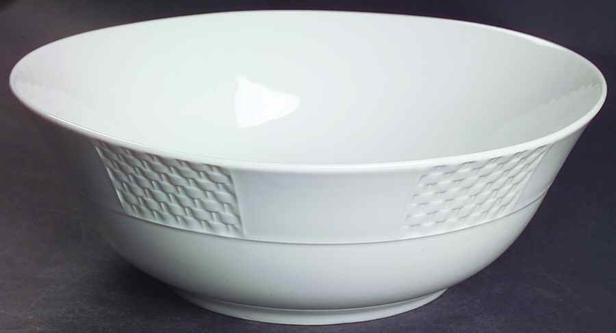 Basket Weave 9" Salad Serving Bowl by Vista Alegre-1