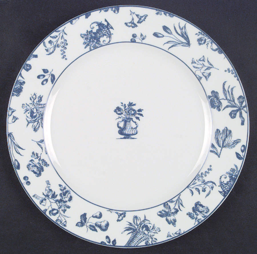 Blue Chintz Dinner Plate by Vista Alegre-1