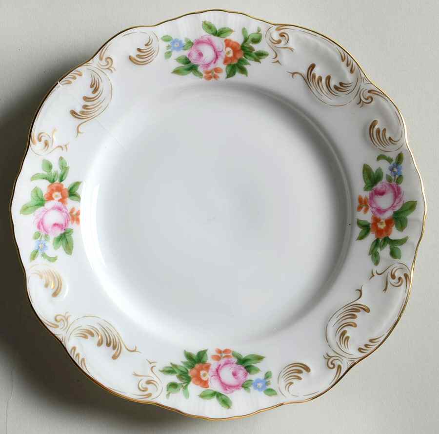 Bouquet Bread & Butter Plate by Vista Alegre-1