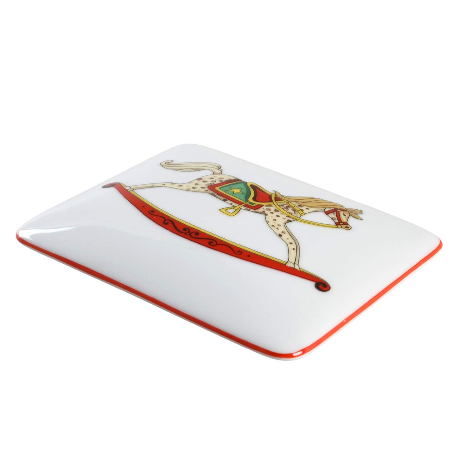 Christmas Magic Llid for 4" Rectangular Box by Vista Alegre-1