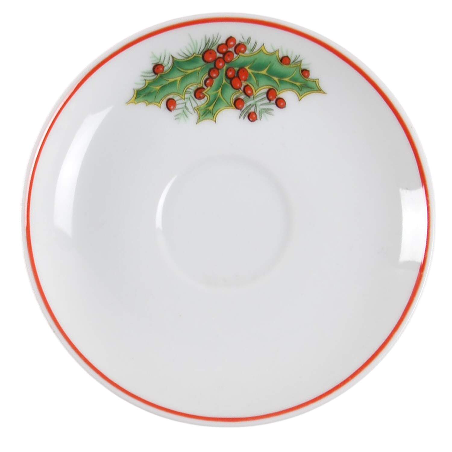Christmas Magic Saucer for Flat Demitasse Cup by Vista Alegre-1