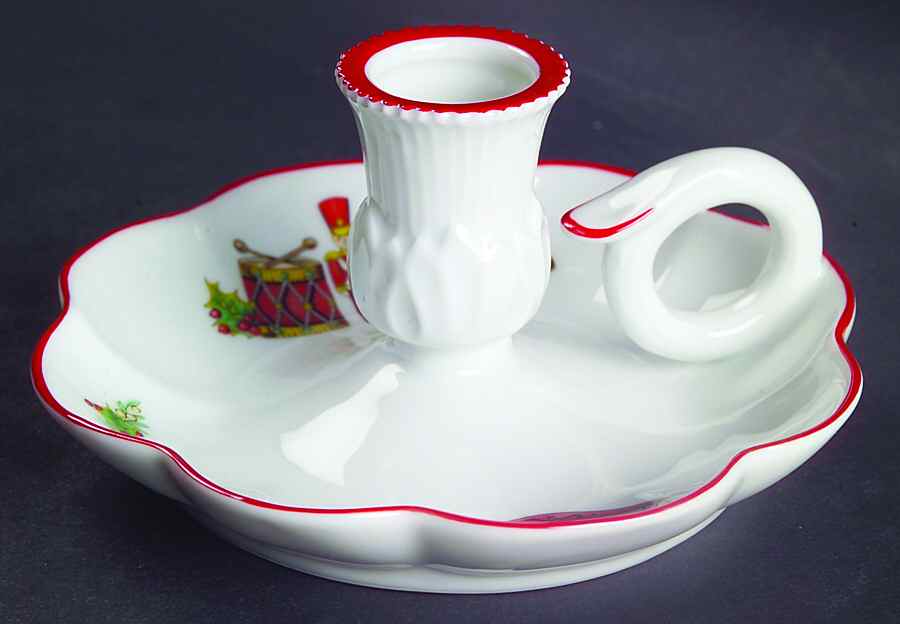 Christmas Magic Handled Candleholder by Vista Alegre-1