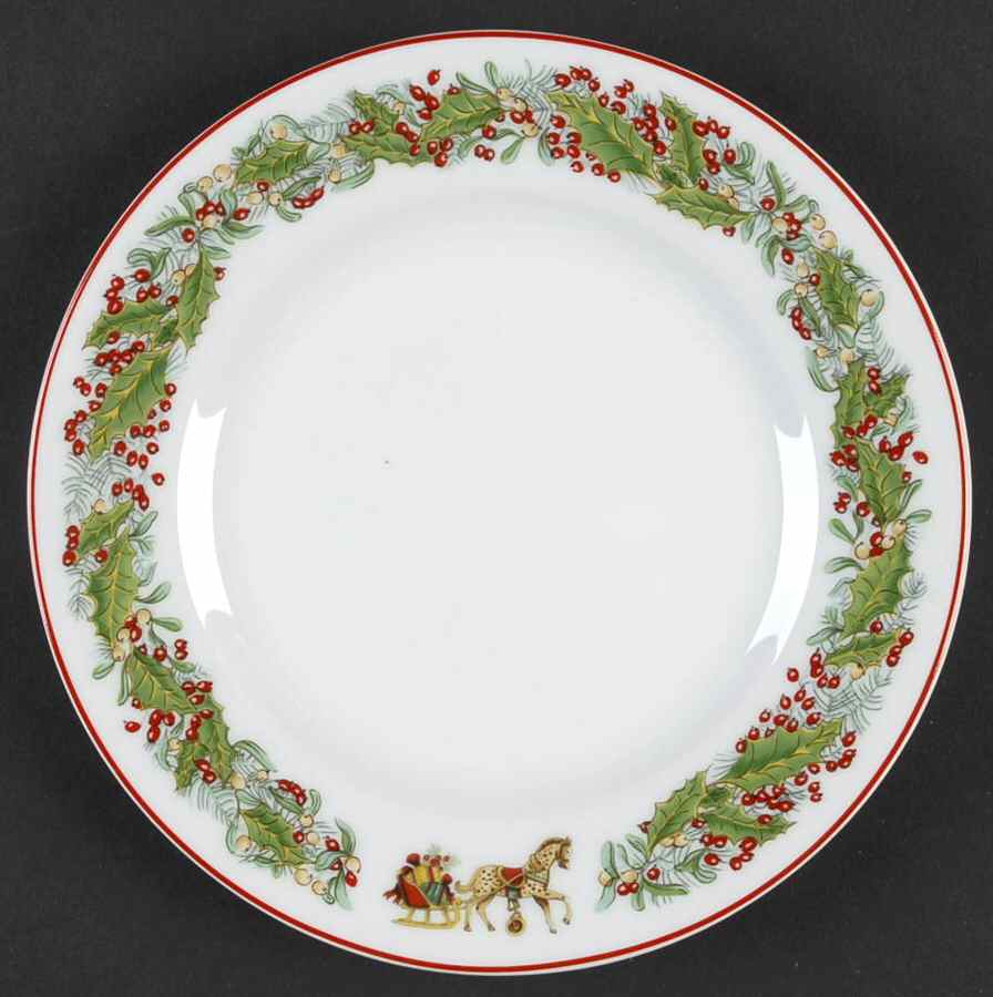 Christmas Magic Bread & Butter Plate by Vista Alegre-1