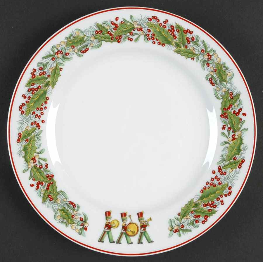 Christmas Magic Dessert/Pie Plate by Vista Alegre-1