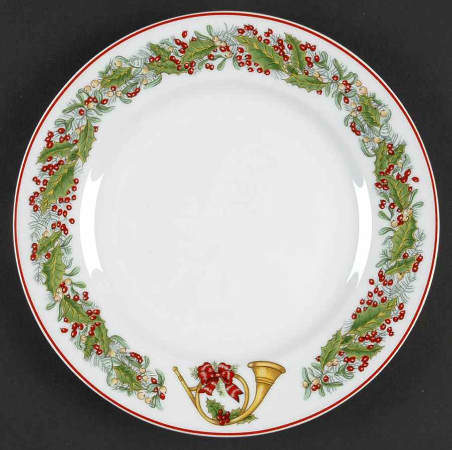 Christmas Magic Dessert/Pie Plate by Vista Alegre-1