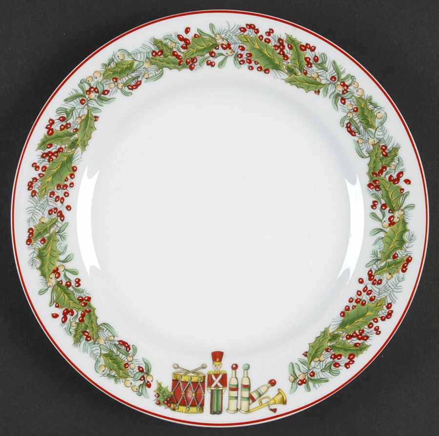 Christmas Magic Dessert/Pie Plate by Vista Alegre-1