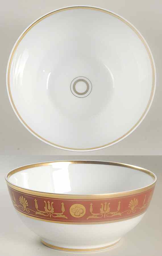 Empire Red 7" Round Vegetable Bowl by Vista Alegre-1