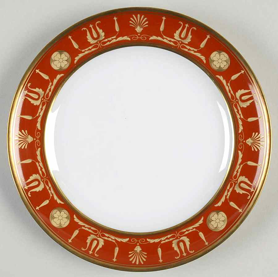 Empire Red Salad/Dessert Plate by Vista Alegre-1