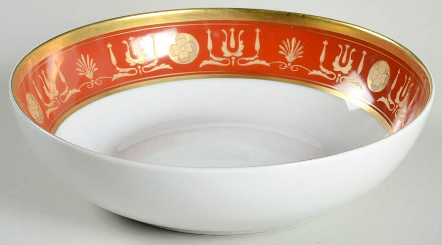 Empire Red Coupe Cereal Bowl by Vista Alegre-1