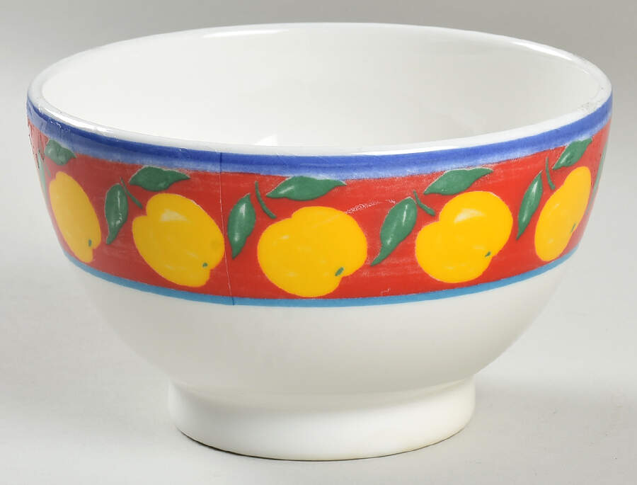Fruit Fantasy 5" Footed Bowl by Vista Alegre-1