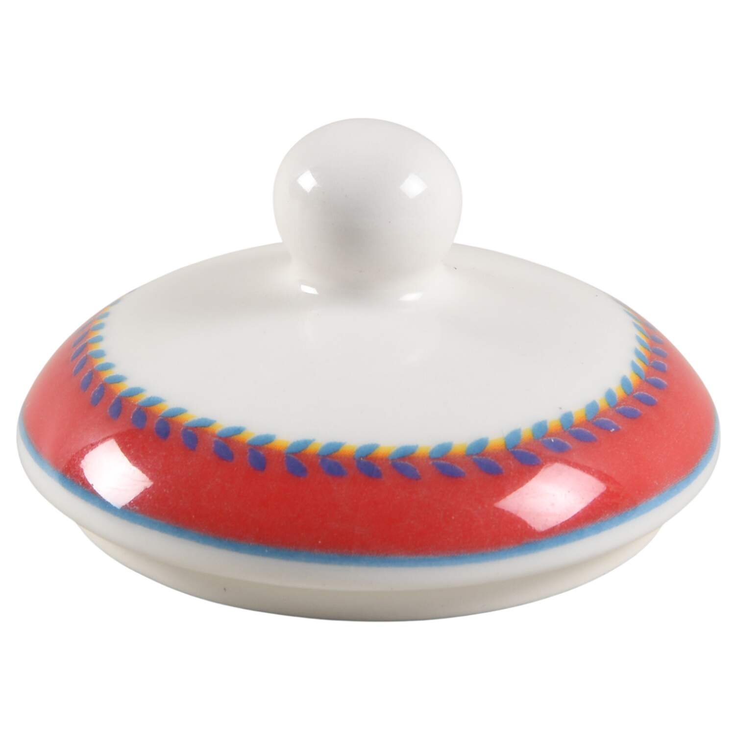 Fruit Fantasy Lid for Sugar Bowl by Vista Alegre-1