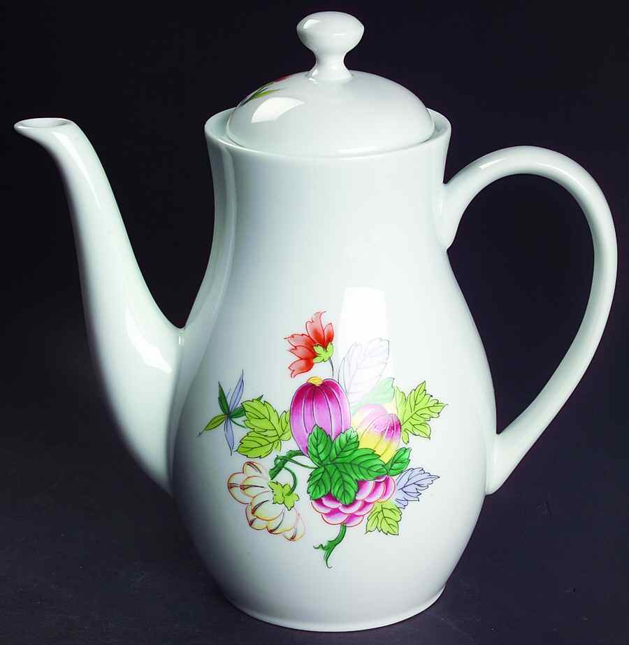 Gaia Coffee Pot & Lid by Vista Alegre-1