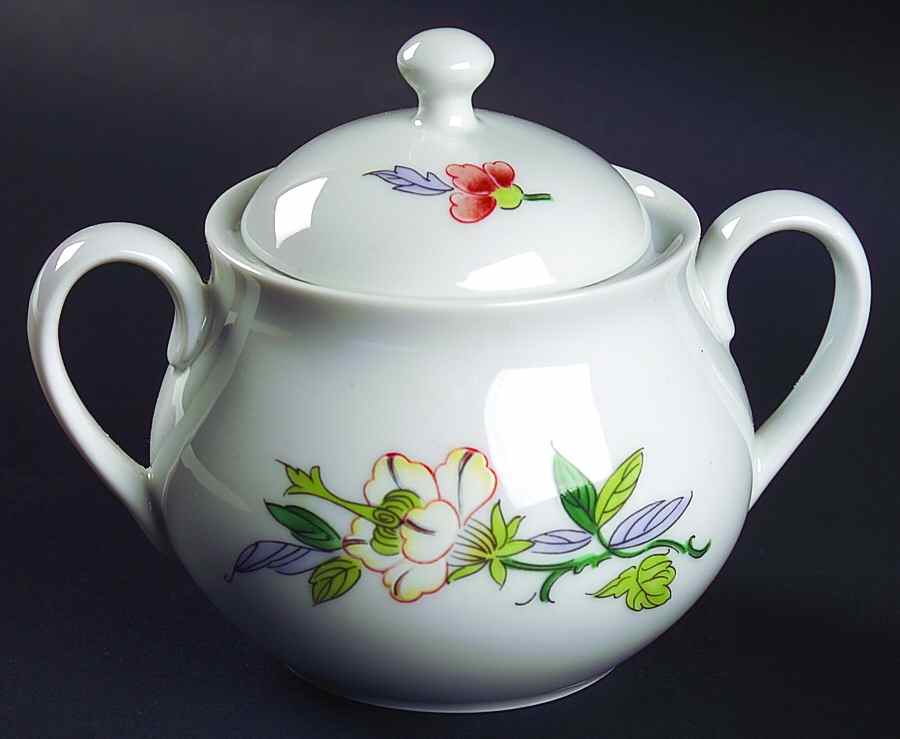 Gaia Sugar Bowl & Lid by Vista Alegre-1