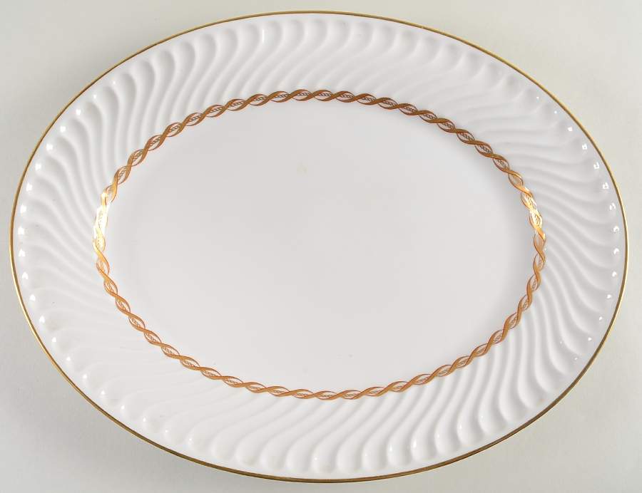 Isabella 16" Oval Serving Platter by Vista Alegre-1