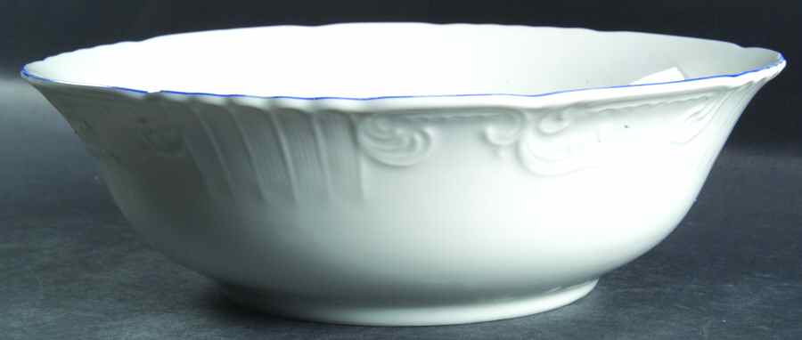 Manueline Blue 9" Round Vegetable Bowl by Vista Alegre-1