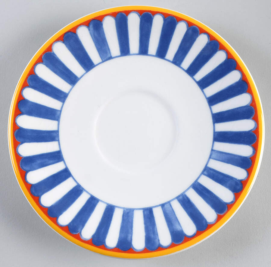 Market Place Saucer for Breakfast Cup by Vista Alegre-1