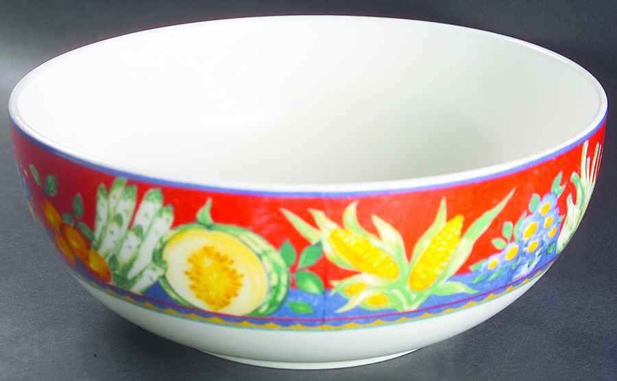 Market Place 10" Large Salad Serving Bowl by Vista Alegre-1