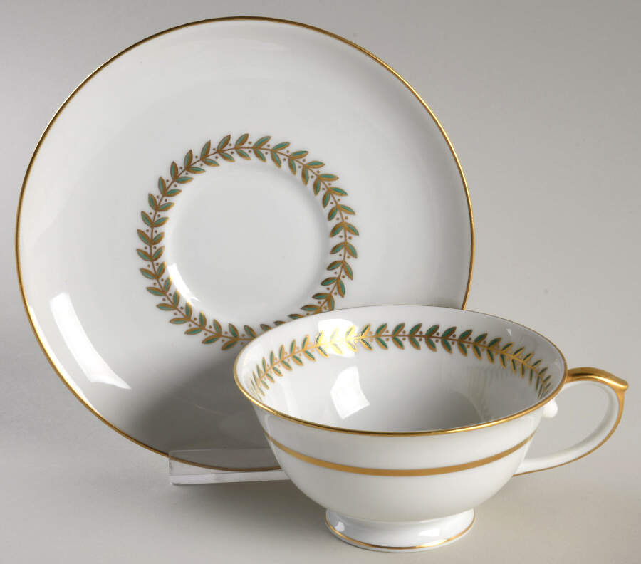 Maria Footed Cup & Saucer Set by Vista Alegre-1