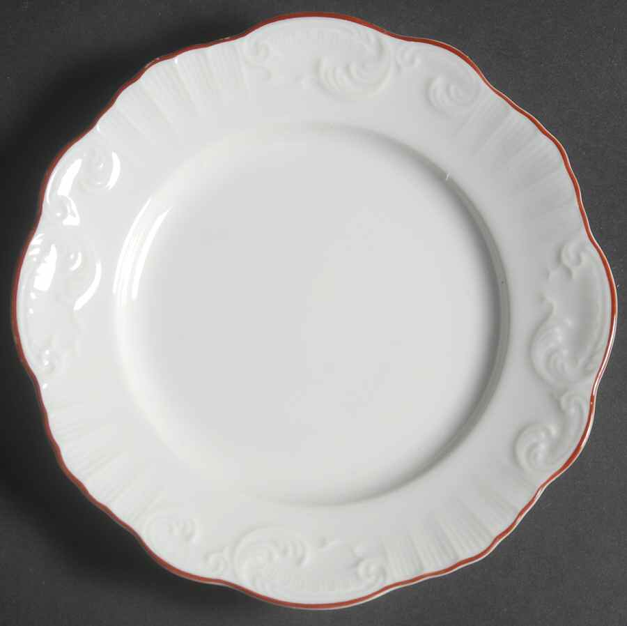 Manueline Red Bread & Butter Plate by Vista Alegre-1