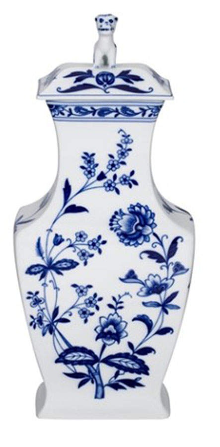 Margao Large Oriental Jar & Lid by Vista Alegre-1