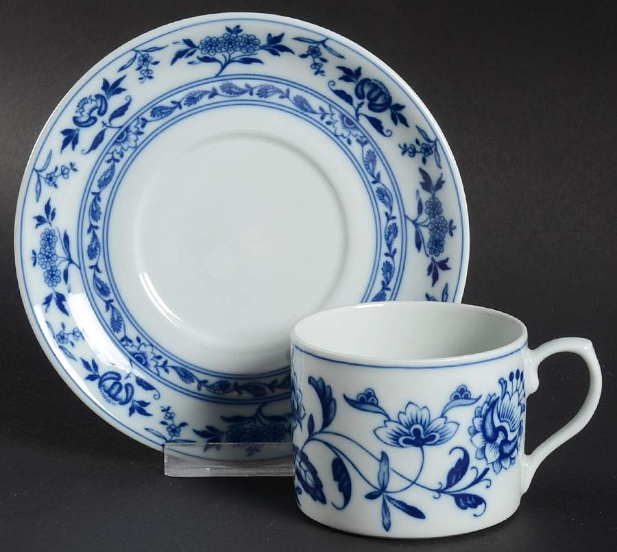Margao Flat Cup & Saucer Set by Vista Alegre-1