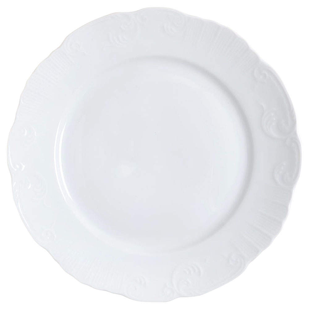 Manueline White Dinner Plate by Vista Alegre-1