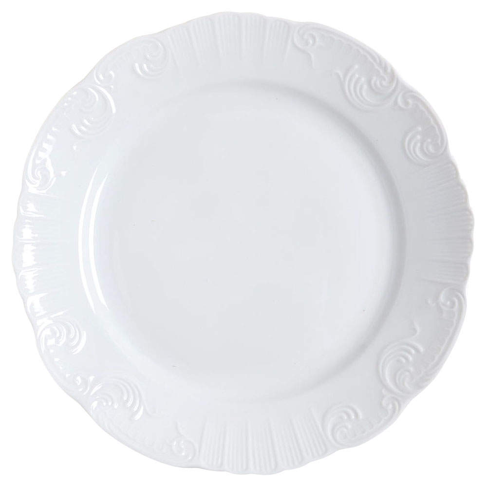 Manueline White Dinner Plate by Vista Alegre-1