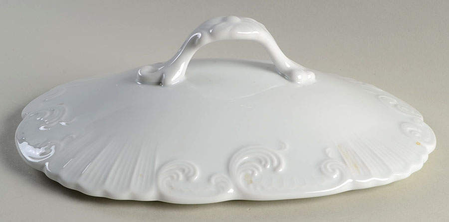 Manueline White Lid for Tureen by Vista Alegre-1