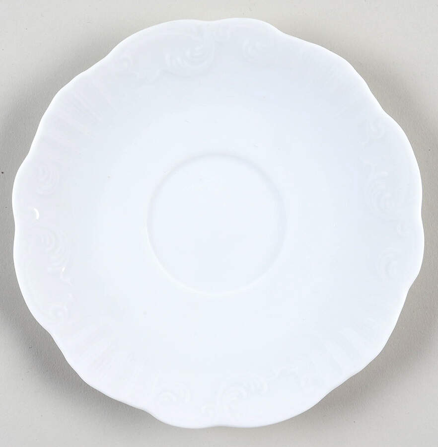 Manueline White Saucer for Cream Soup Bowl by Vista Alegre-1