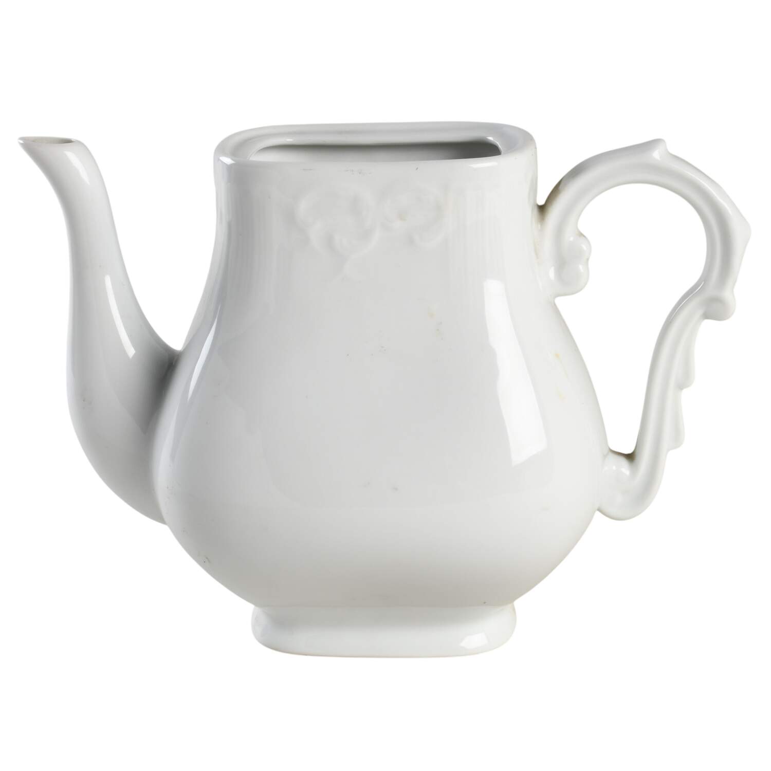 Manueline White Teapot No Lid by Vista Alegre-1