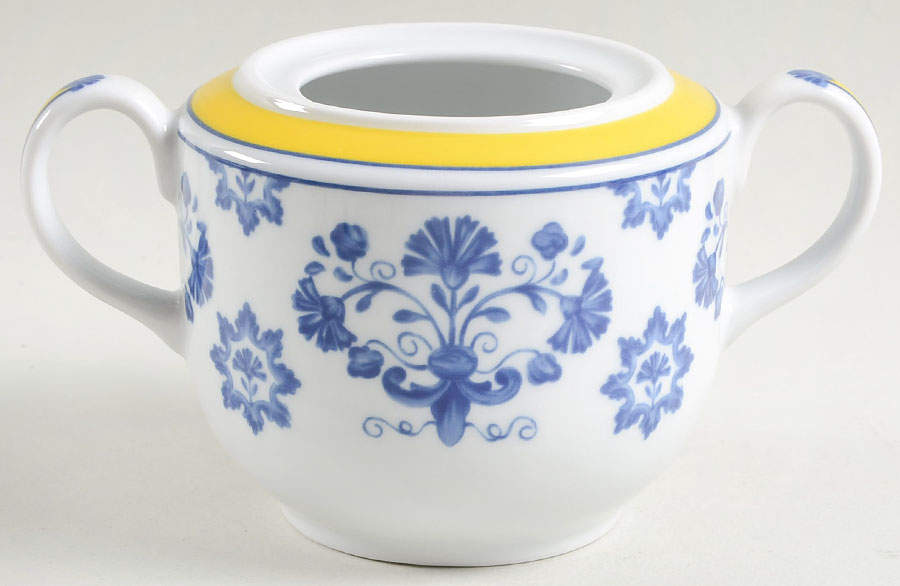 Pavilion (Castelo Branco) Sugar Bowl No Lid by Vista Alegre-1