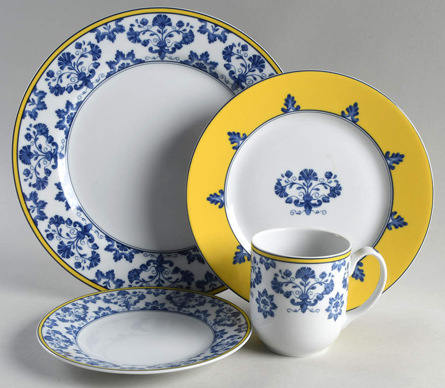 Pavilion (Castelo Branco) 4 Piece Place Setting by Vista Alegre-1