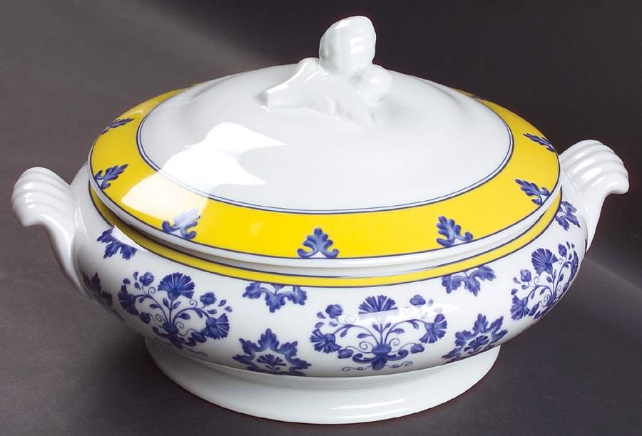 Pavilion (Castelo Branco) Round Covered Vegetable by Vista Alegre-1