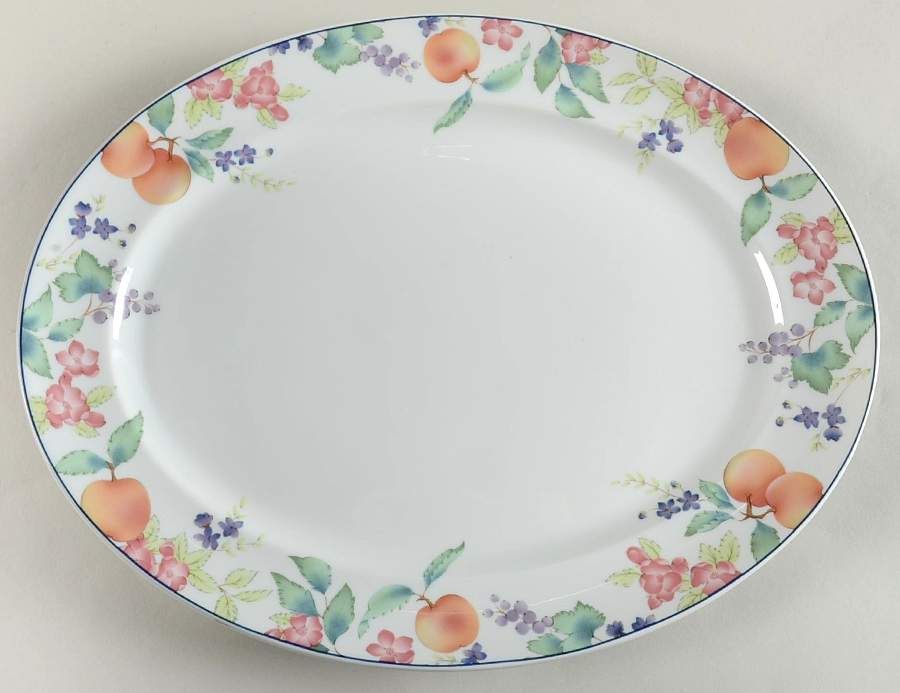 Pomar 14" Oval Serving Platter by Vista Alegre-1
