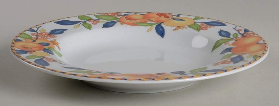 Pomegranate Large Rim Soup Bowl by Vista Alegre-1