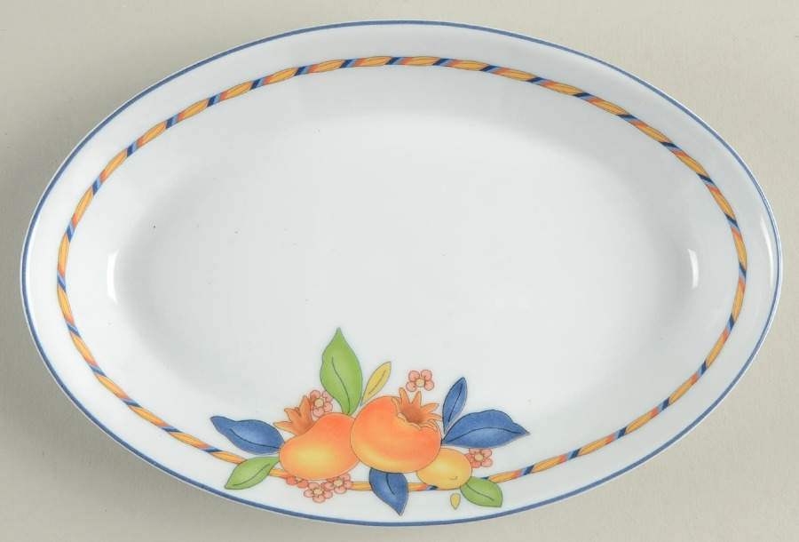 Pomegranate Olive Dish by Vista Alegre-1